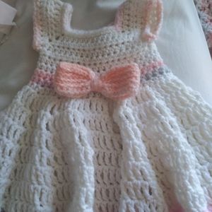 This cute shirley temple baby dress